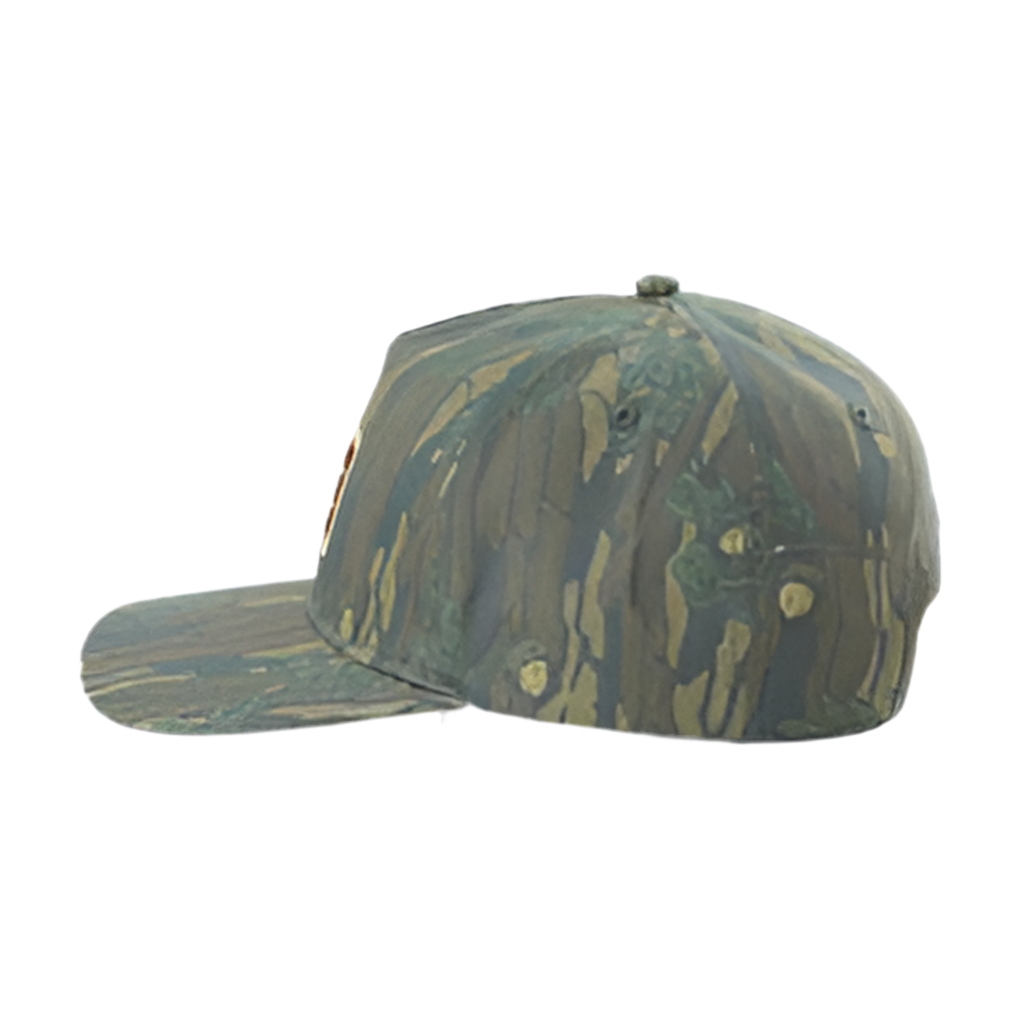 Greenbark Camo Classic SnapBack Patch Hat