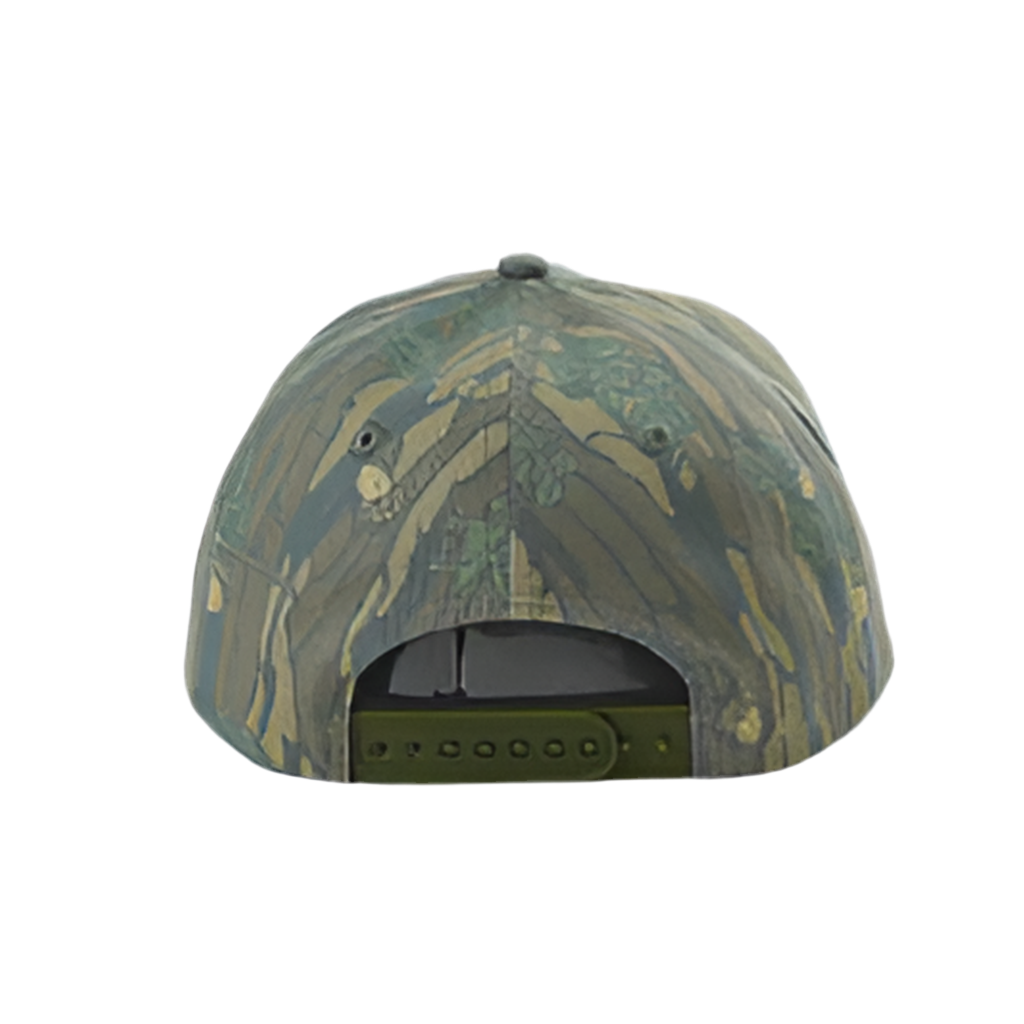 Turkey Feather Greenbark Classic SnapBack Hat