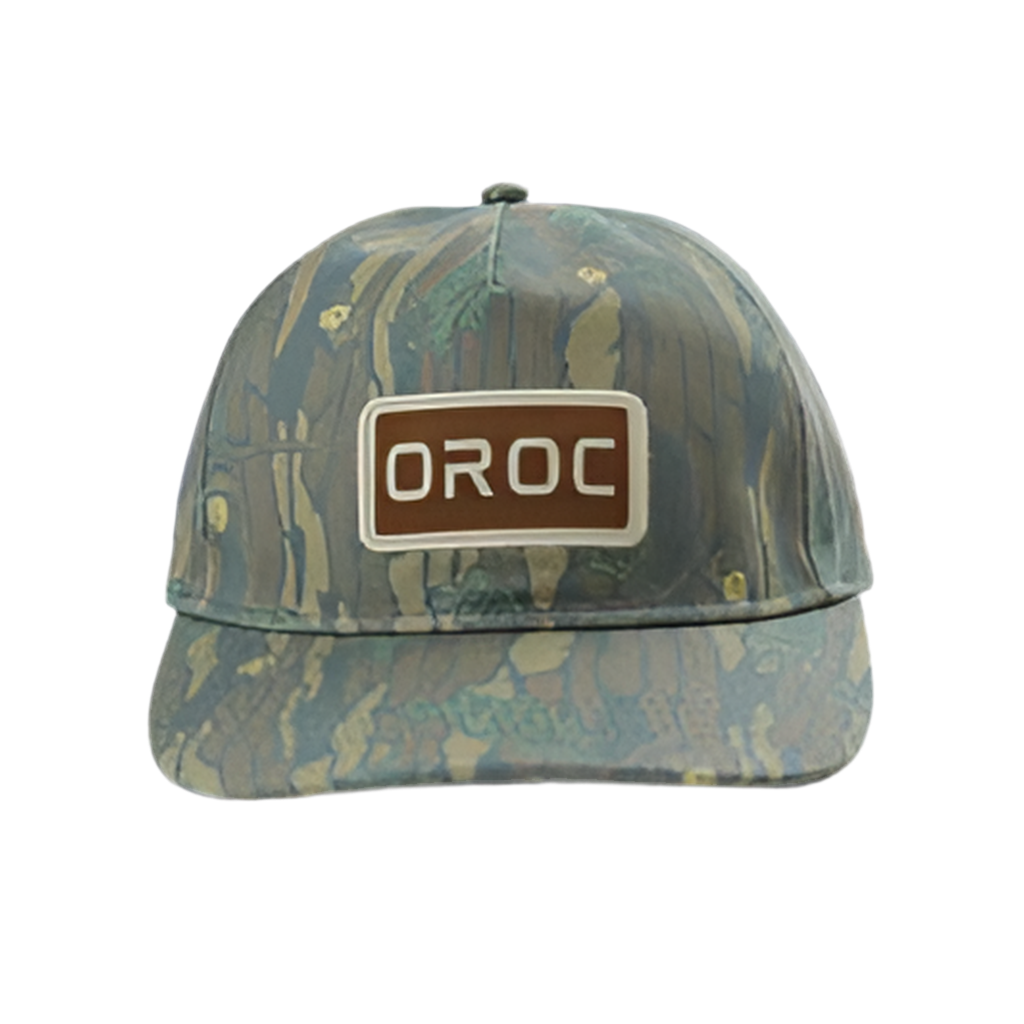 Greenbark Camo Classic SnapBack Patch Hat