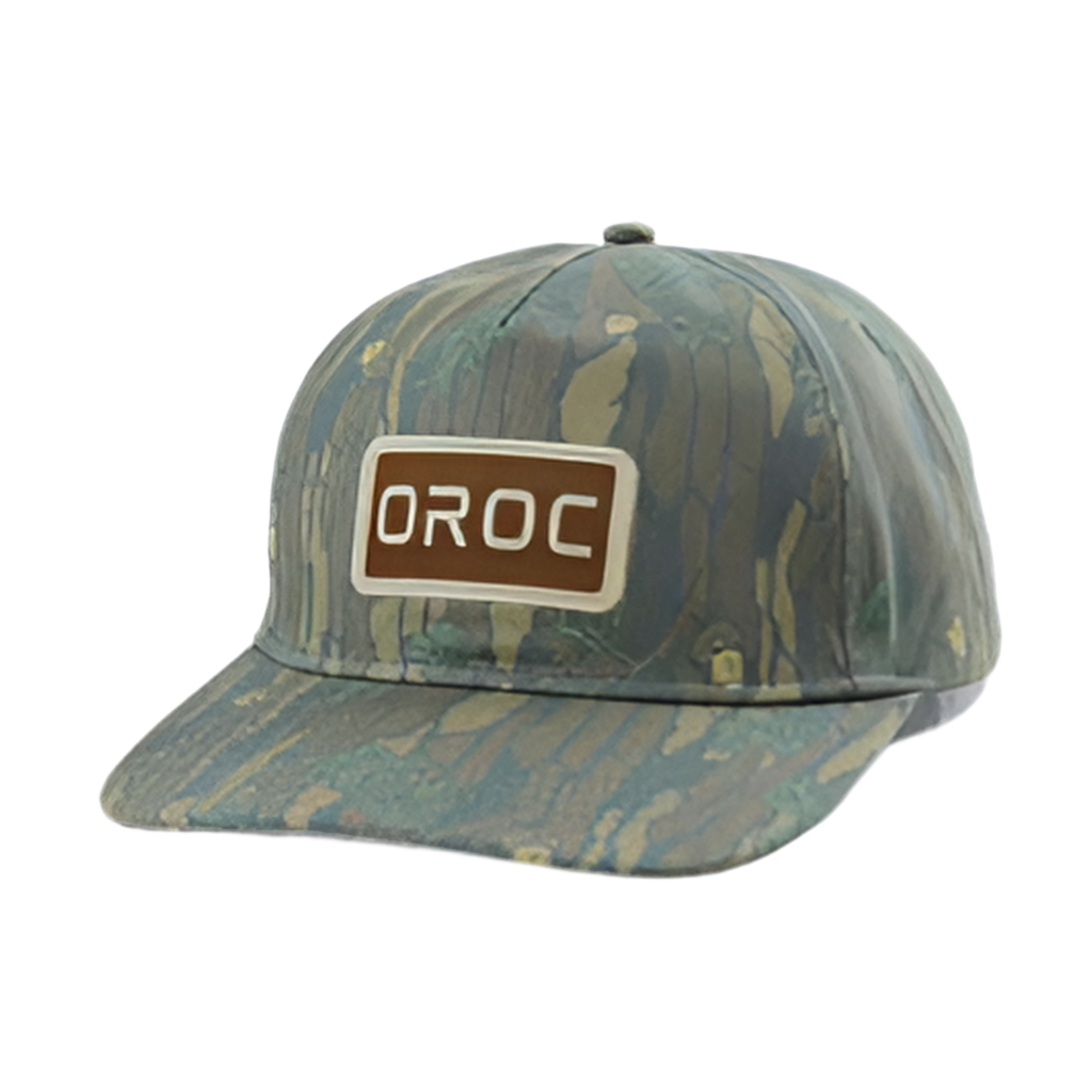 Greenbark Camo Classic SnapBack Patch Hat