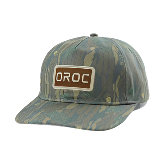 Greenbark Camo Classic SnapBack Patch Hat