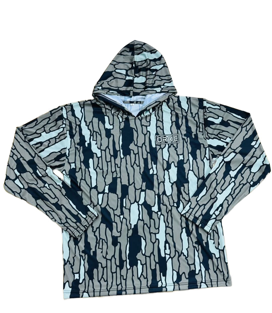 Youth Bark Camo Performance Hoodie